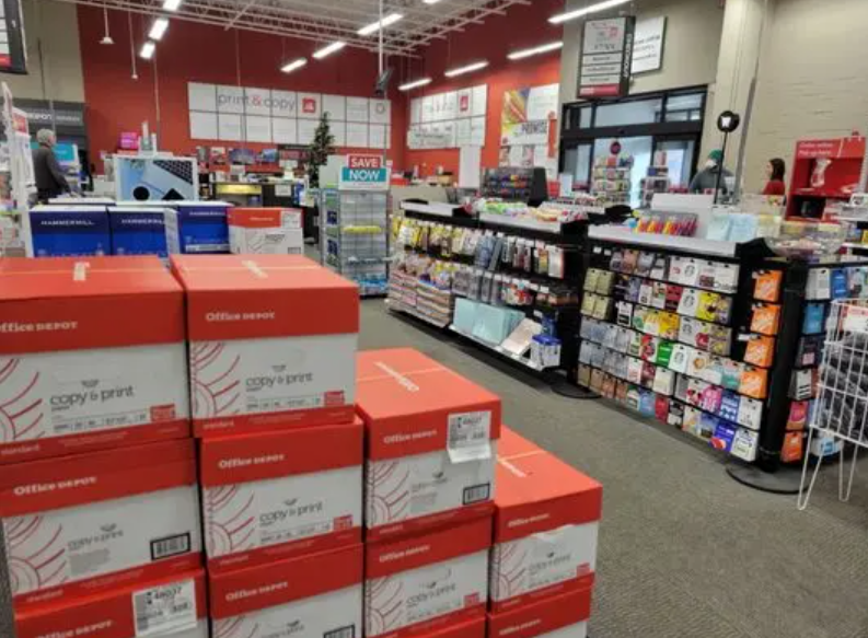 office depot kontorsmaterial billigt sverige handla online kontorsvaror papper pärm